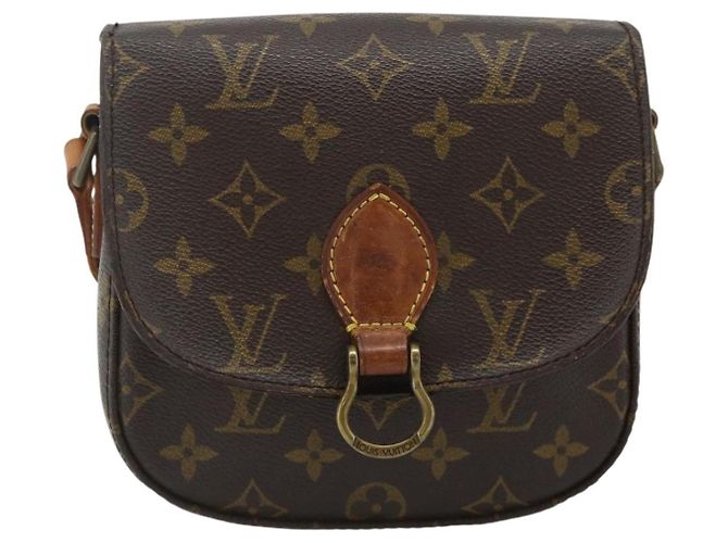 LOUIS VUITTON Borsa a Spalla Monogram Saint Cloud PM M51244 LV Auth 177421 Monogramma - vista 13