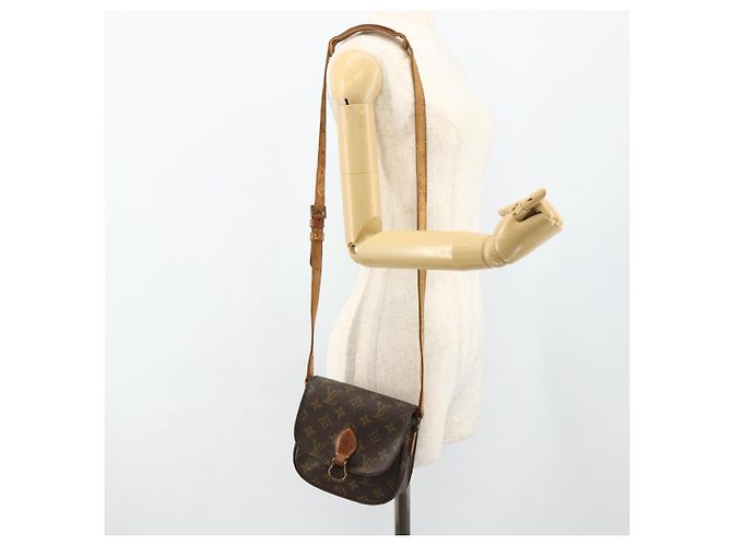 LOUIS VUITTON Borsa a Spalla Monogram Saint Cloud PM M51244 LV Auth 177421 Monogramma - vista 25