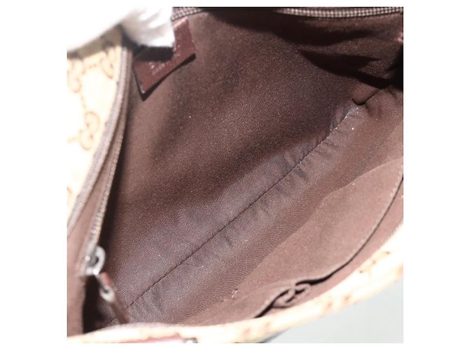 Sac à bandoulière GG Canvas GUCCI Beige Marron 256100 Auth ep14187 - vue 11