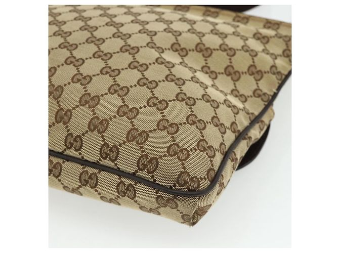 Sac à bandoulière GG Canvas GUCCI Beige Marron 256100 Auth ep14187 - vue 15