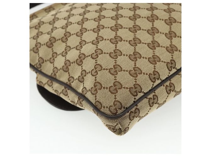 Sac à bandoulière GG Canvas GUCCI Beige Marron 256100 Auth ep14187 - vue 16