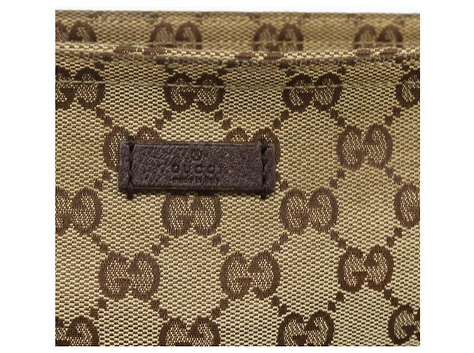 Sac à bandoulière GG Canvas GUCCI Beige Marron 256100 Auth ep14187 - vue 17