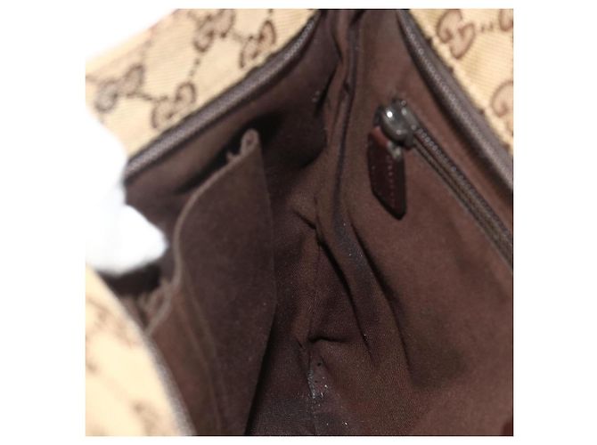 Sac à bandoulière GG Canvas GUCCI Beige Marron 256100 Auth ep14187 - vue 20