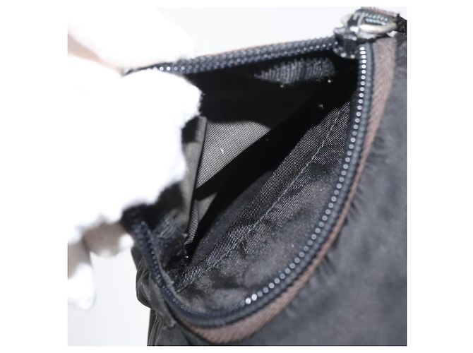 PRADA Backpack Nylon Black Silver Auth 175963 Silvery - view 31