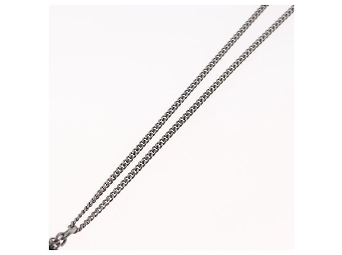 Collana in metallo CHANEL COCO Mark nera CC Auth 176078A Nero - Ansicht 13