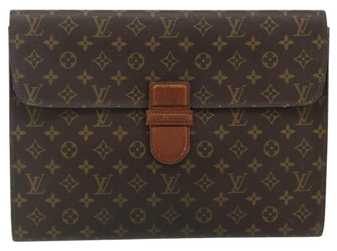 LOUIS VUITTON Briefcase Posh Monogram Ministor M53445 LV Auth ep14375 Monogramma - vista 13