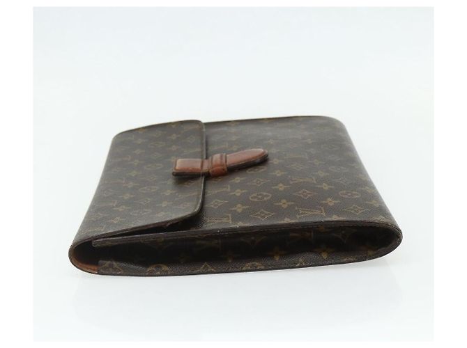 LOUIS VUITTON Briefcase Posh Monogram Ministor M53445 LV Auth ep14375 Monogramma - vista 3