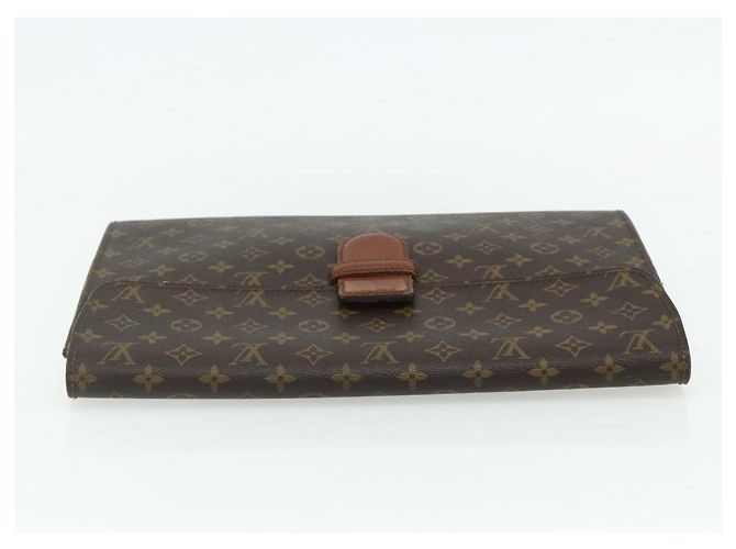 LOUIS VUITTON Briefcase Posh Monogram Ministor M53445 LV Auth ep14375 Monogramma - vista 5