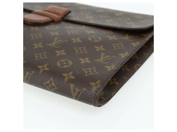 LOUIS VUITTON Briefcase Posh Monogram Ministor M53445 LV Auth ep14375 Monogramma - vista 7