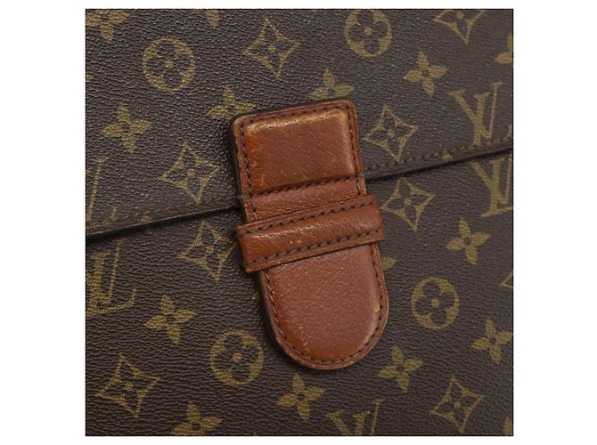 LOUIS VUITTON Briefcase Posh Monogram Ministor M53445 LV Auth ep14375 Monogramma - vista 8