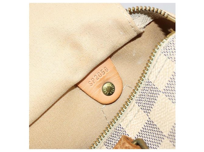 LOUIS VUITTON Borsa a Mano Speedy 25 Damier Azur N41534 LV Auth bs34499 - vista 12