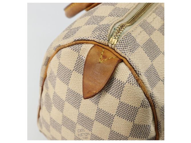 LOUIS VUITTON Borsa a Mano Speedy 25 Damier Azur N41534 LV Auth bs34499 - vista 19
