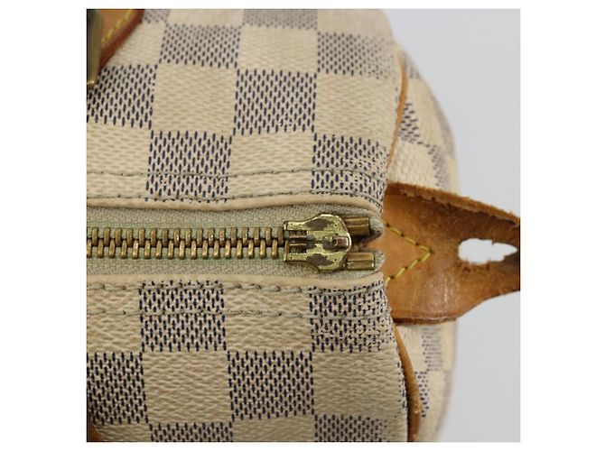 LOUIS VUITTON Borsa a Mano Speedy 25 Damier Azur N41534 LV Auth bs34499 - vista 9