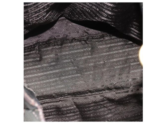 Borsa a Spalla in Pelle PRADA Oro Auth 175839A D'oro - vista 10