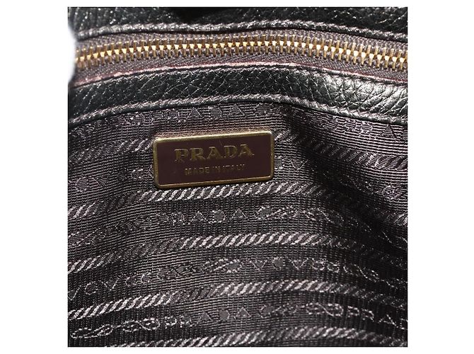 Borsa a Spalla in Pelle PRADA Oro Auth 175839A D'oro - vista 19