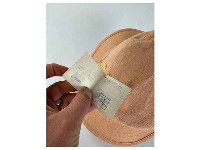 Cappello bucket vintage Givenchy in cotone pesca Rosa - vista 11