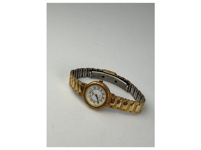 Orologio al Quarzo Vintage Givenchy Dorato D'oro - view 10