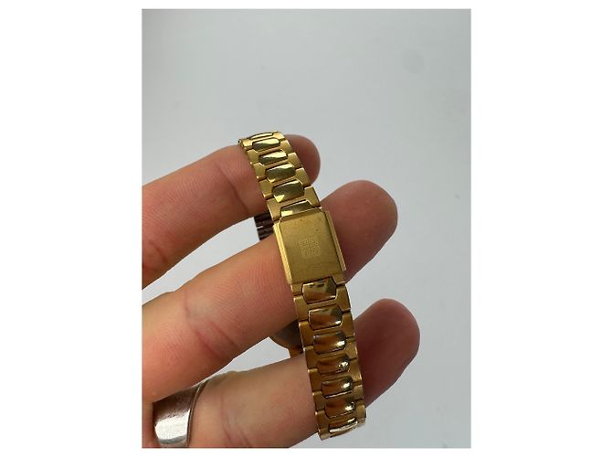 Orologio al Quarzo Vintage Givenchy Dorato D'oro - view 2