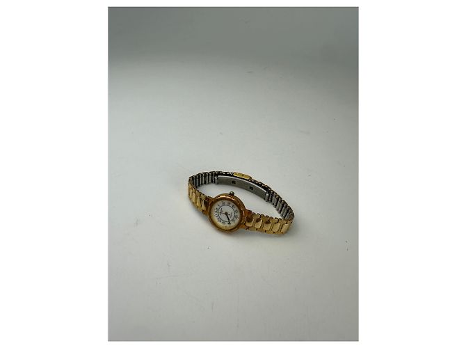 Orologio al Quarzo Vintage Givenchy Dorato D'oro - view 3