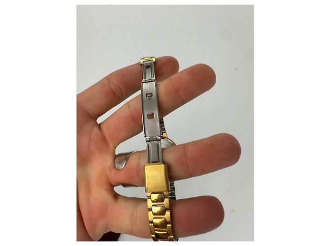 Orologio al Quarzo Vintage Givenchy Dorato D'oro - view 4
