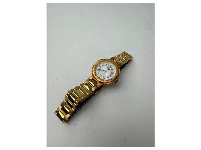 Orologio al Quarzo Vintage Givenchy Dorato D'oro - view 8