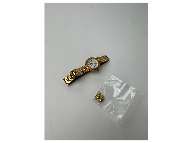 Orologio al Quarzo Vintage Givenchy Dorato D'oro - view 9