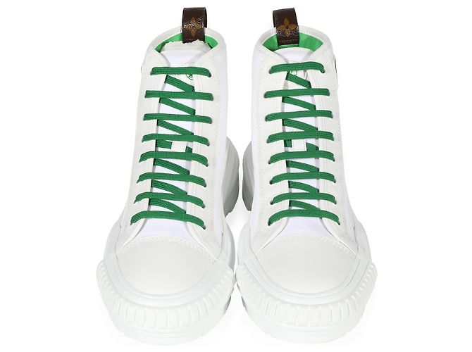 Louis Vuitton Squad Sneaker Boot 'Weiß Grün' - Ansicht 3