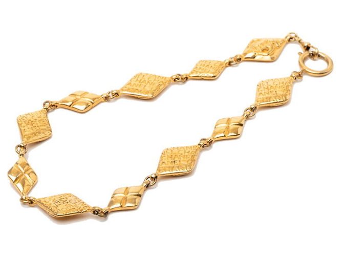 Collana Chanel Mademoiselle Matelassé D'oro - vista 2