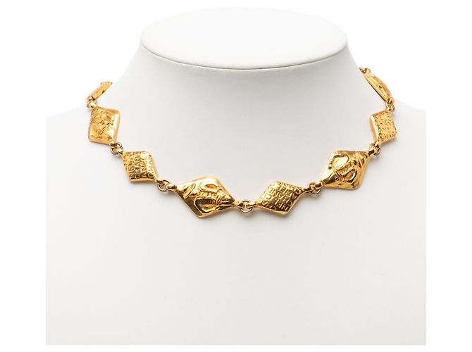 Collana Chanel Mademoiselle Matelassé D'oro - vista 6