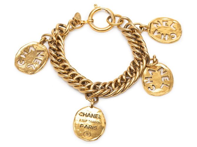Cambon Bracciale con charm placcato oro Chanel D'oro - vista 2