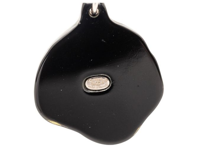 Collana Camelia in Strass Coco Mark di Chanel Nero - vista 5