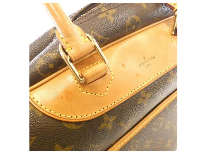 Borsa a mano Bowling Vanity Monogram Louis Vuitton Marrone - vista 4