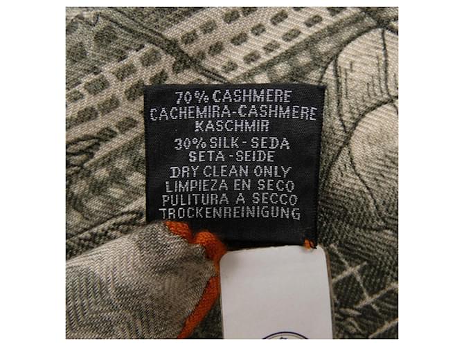 Sciarpa Hermès Nient'altro che un Sognatore Cachi - vista 3