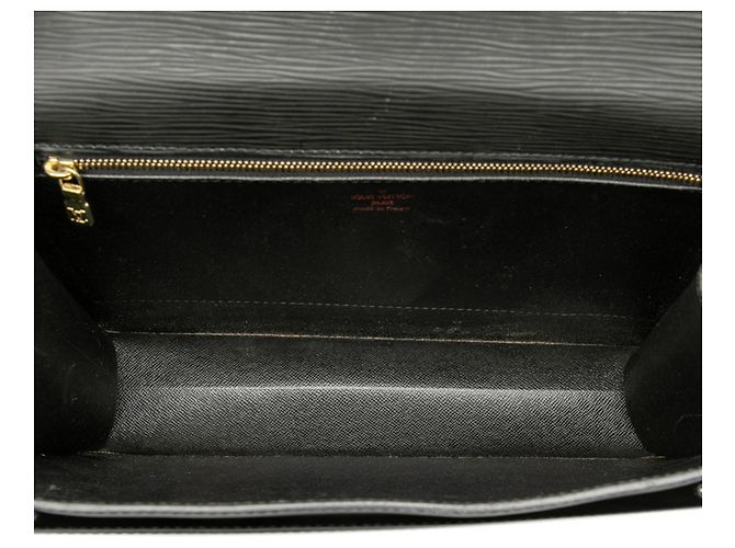 Borsa Monceau Epi Louis Vuitton Nero - vista 4