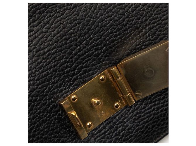 Borsa Clutch Pochette Jet di Hermès Nero - vista 4