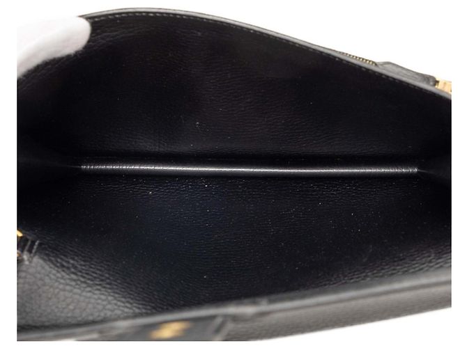 Borsa Clutch Pochette Jet di Hermès Nero - vista 5