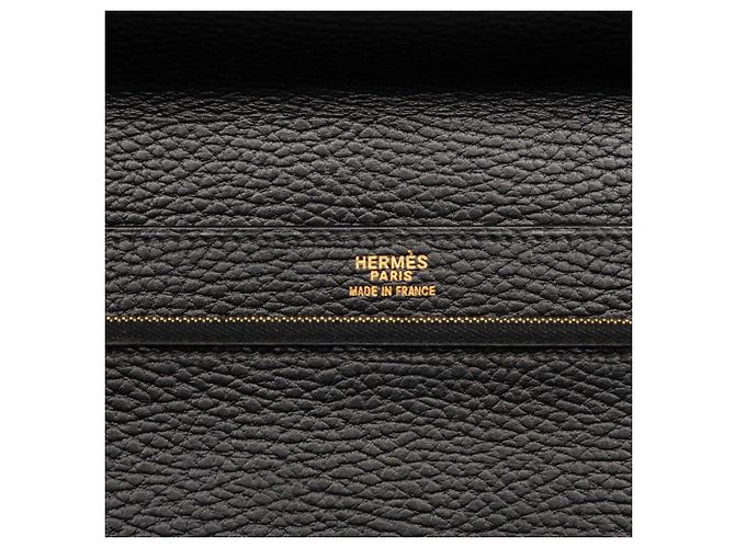 Borsa Clutch Pochette Jet di Hermès Nero - vista 6