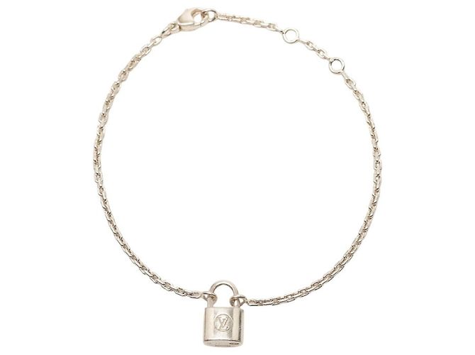 Bracciale Charm Silver Lockit di Louis Vuitton Argento - vista 2