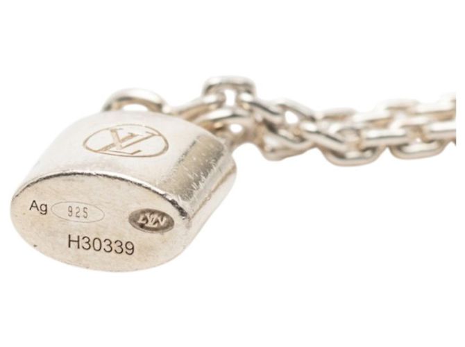 Bracciale Charm Silver Lockit di Louis Vuitton Argento - vista 5