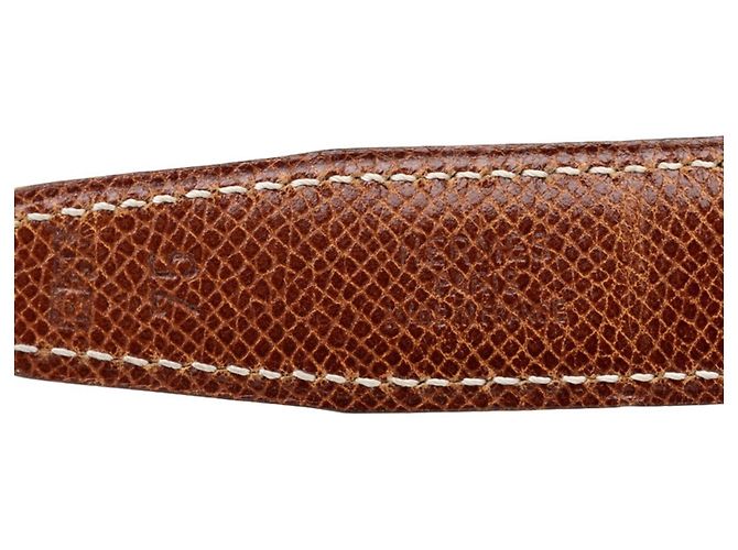 Cinturón H Constance de Hermès Castaño Negro - vista 5