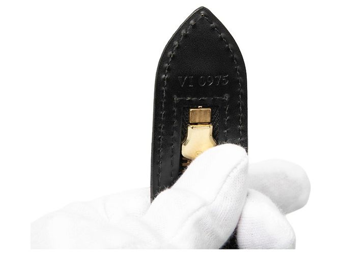 Louis Vuitton Epi Saint Jacques Handtasche Schwarz - Ansicht 7