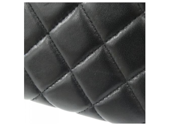 Timeless Cartera Larga Clásica Atemporal Chanel Negro Burdeos - vista 4