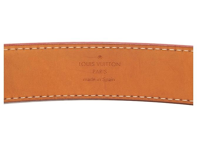 Louis Vuitton Monogram Vernis Gürtel Rot - Ansicht 6