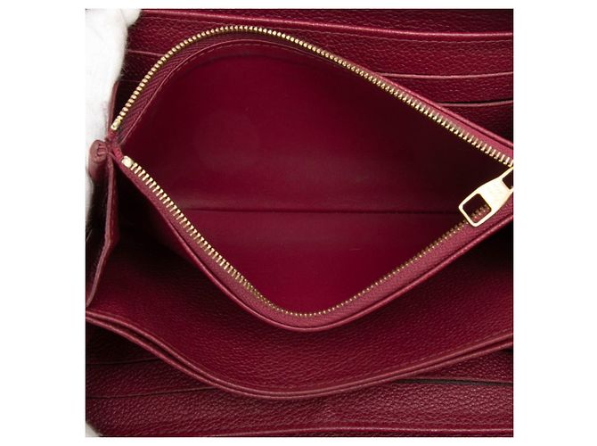 Zippy Geldbörse Monogram Empreinte Louis Vuitton Bordeaux Lila - Ansicht 4