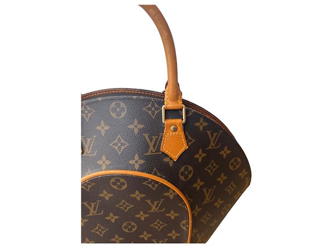 Louis Vuitton Ellipse MM Beige - vista 3
