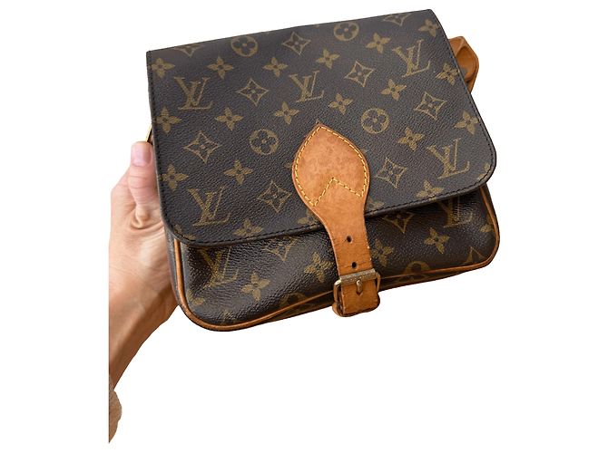 Cartouchiere Louis Vuitton Cartouchière MM Marrone - vista 2