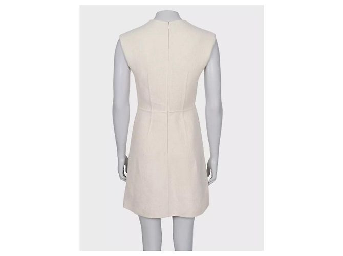 Prada Creme Wollfigurkleid XXS/IT36 gebraucht - Ansicht 3