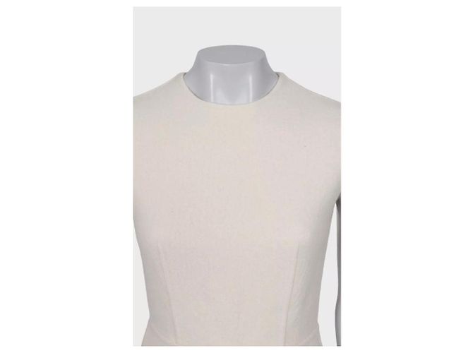 Prada Creme Wollfigurkleid XXS/IT36 gebraucht - Ansicht 4