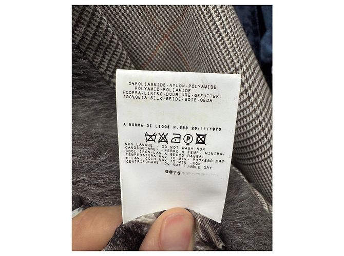 Gianfranco Ferré Completo checked in lana beige chic Gianfranco Ferre - IT38/XS usato - vista 8