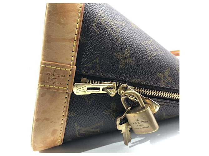 Borsa Alma PM Monogramma Louis Vuitton Blu - vista 4